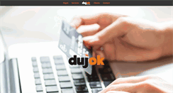 Desktop Screenshot of dujok.com